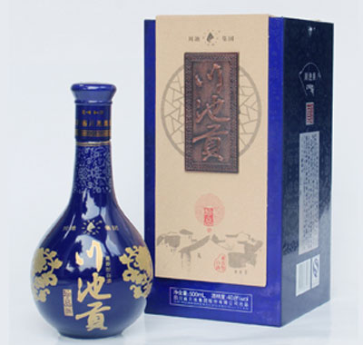 川池珍品贡酒(蓝瓶)