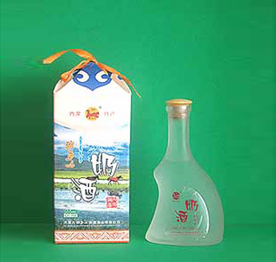 四角蒙古包精品奶酒